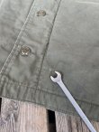 画像10: 80s USN A-2 DECK JACKET KHAKI GREEN  L (1)