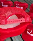 画像6: NOS  80s #1 DAD VTG MESH CAP RED