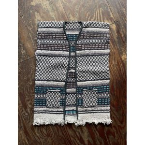 画像: VINTAGE 70s MEXICAN RUG VEST (5)