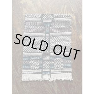 画像: VINTAGE 70s MEXICAN RUG VEST (5)