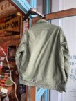 画像2: 70s USN A-2 DECK JACKET KHAKI GREEN M (13)