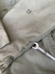 画像9: 80s USN A-2 DECK JACKET KHAKI GREEN L (12)