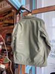 画像2: 80s USN A-2 DECK JACKET KHAKI GREEN M (15)