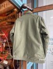 画像2: 70s USN A-2 DECK JACKET KHAKI GREEN M (16)