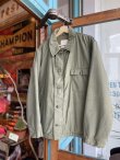 画像1: 80s USN A-2 DECK JACKET KHAKI GREEN XL (19)