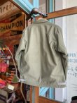 画像2: 80s USN A-2 DECK JACKET KHAKI GREEN M (18)