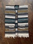 画像1: VINTAGE 70s MEXICAN RUG VEST (12)