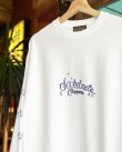 画像6: SIXHELMETS CHOPPERS DRAWN BY BOULEVARD FEVER ART L/S T-SHIRT WHITE