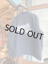 画像: SIXHELMETS CHOPPERS DRAWN BY HOODOOMAN VTG WORK JACKET NAVY XL