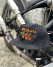 画像1: SIXHELMETS LIVE TO RIDE RIDE TO LIVE VINTAGE CORDUROY TRUCKER CAP BLACK×RED