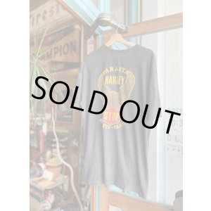 画像: 90s HARLEY DAVIDSON PARAITA PAPEETE TAHITI VTG T-SHIRT BLACK 