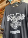 画像2: 1986 HARLEY DAVIDSON LONDON VTG T-SHIRT BLACK XL