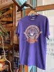 画像1: 1992 HARLEY DAVIDSON  VTG T-SHIRT PURPLE M