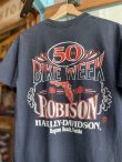 画像4: 1991 HARLEY DAVIDSON DAYTONA BIKE WEEK 50YEARS OFFICIAL VTG T-SHIRT BLACK M