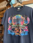 画像2: 1991 HARLEY DAVIDSON DAYTONA BIKE WEEK 50YEARS OFFICIAL VTG T-SHIRT BLACK M