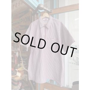 画像: BEN DAVIS HALF ZIP WORK SHIRT HICKORY XL