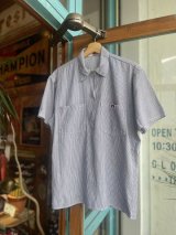 画像: BEN DAVIS HALF ZIP WORK SHIRT HICKORY M