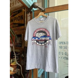 画像: 2002 BLACK HILLS MOTOR CLASSIC STURGIS T-SHIRT GRAY M