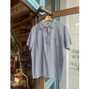 画像: BEN DAVIS HALF ZIP WORK SHIRT HICKORY 