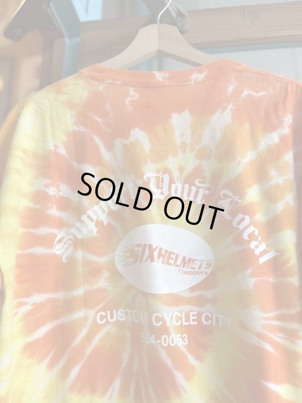 画像4: SIXHELMETS  LIVE TO RIDE RIDE TO LIVE TIE DYE T-SHIRT 