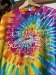 画像2: SIXHELMETS  LIVE TO RIDE RIDE TO LIVE TIE DYE T-SHIRT XL