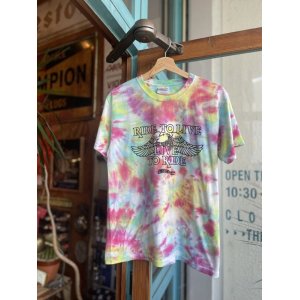 画像: SIXHELMETS  LIVE TO RIDE RIDE TO LIVE TIE DYE T-SHIRT S