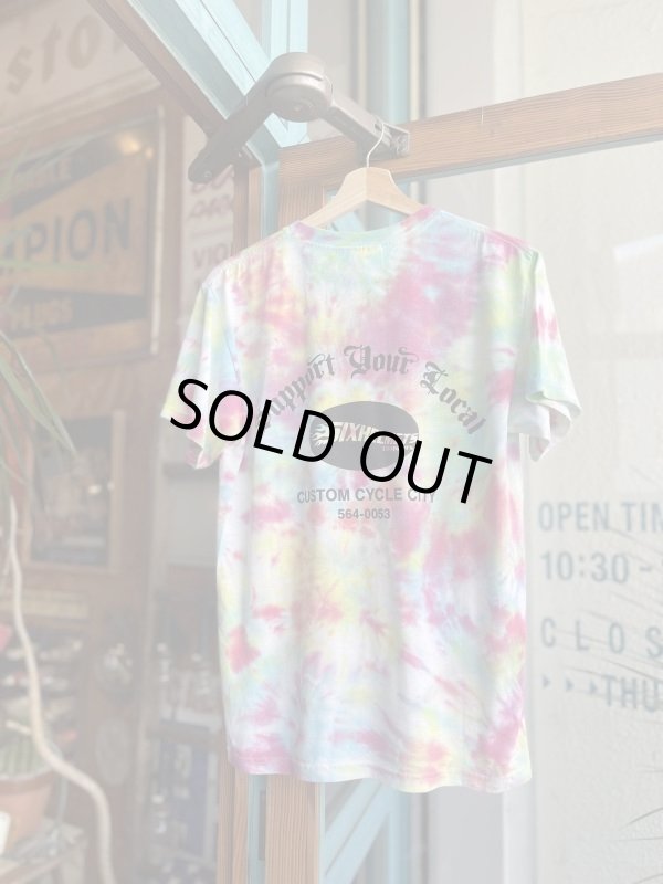 画像3: SIXHELMETS  LIVE TO RIDE RIDE TO LIVE TIE DYE T-SHIRT S