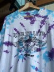 画像2: SIXHELMETS  LIVE TO RIDE RIDE TO LIVE TIE DYE T-SHIRT XL