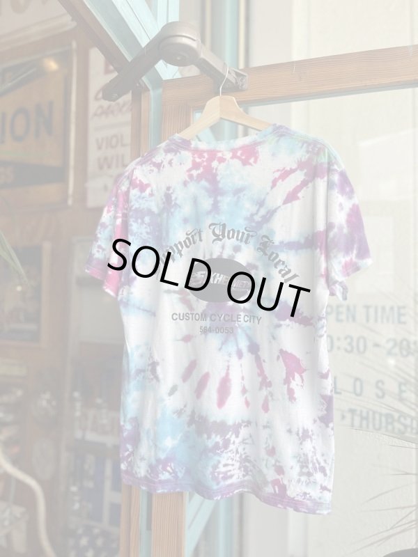 画像3: SIXHELMETS  LIVE TO RIDE RIDE TO LIVE TIE DYE POCKET T-SHIRT M