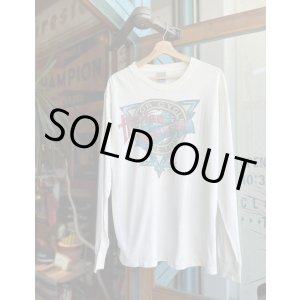 画像: VINTAGE 1991 HARLEY DAVIDSON LONG SLEEVE T-SHIRT WHITE  L