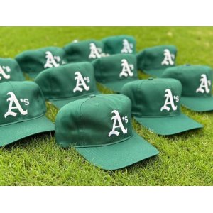 画像: VINTAGE 90s NOS MLB OAKLAND ATHLETICS SNAPBACK TRUCKER CAP TWINS ENTERPRISE