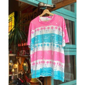 画像: VINTAGE 80s DISNEY MICKEY MOUSE ALL OVER PRINT T-SHIRT