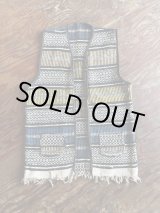画像: VINTAGE 60-70s MEXICAN RUG CUSTOMISED VEST (10)