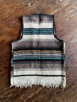 画像2: VINTAGE 60-70s MEXICAN RUG CUSTOMISED VEST (8)