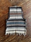 画像2: VINTAGE 60-70s MEXICAN RUG CUSTOMISED VEST (4)