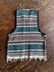 画像2: VINTAGE 60-70s MEXICAN RUG CUSTOMISED VEST (6)