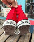 画像3: VINTAGE 90s NOS CONVERSE ALL STAR HI MADE IN USA RED 10 1/2