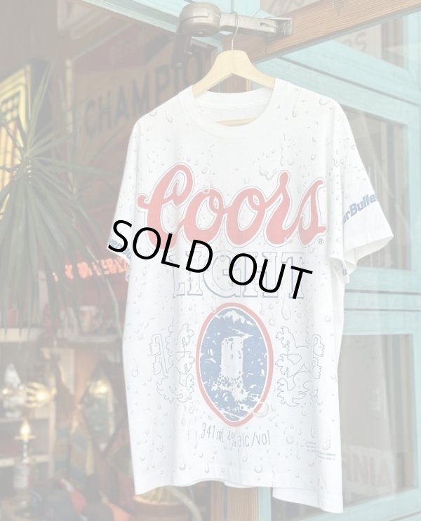 画像1: 90s COORS LIGHT BEER THE SILVER BULLET T-SHIRT