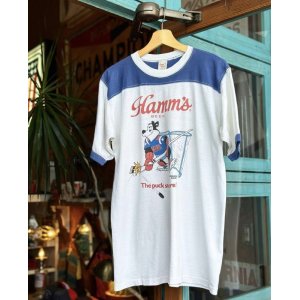画像: VINTAGE 70s HAMM'S BEER T-SHIRT L