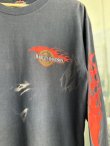 画像5: 90s HARLEY DAVIDSON L/S FLAME SLEEVE T-SHIRT M