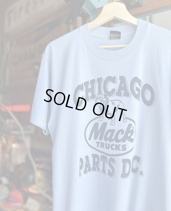 画像1: VINTAGE 90s MACK TRUCKS CHICAGO PART D.C T-SHIRT L