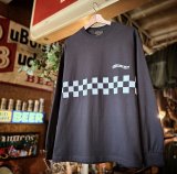 画像: SIXHELMETS CHOPPERS CHECKER LINE L/S T-SHIRT SUMI