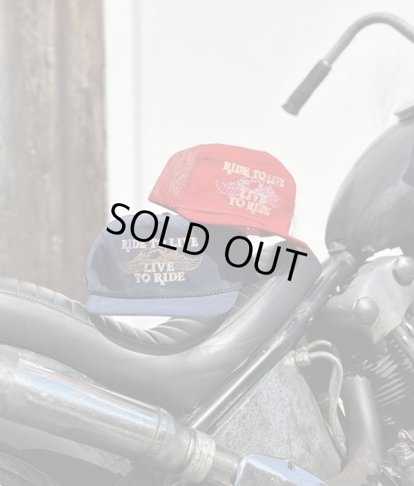 画像4: SIXHELMETS LIVE TO RIDE RIDE TO LIVE VINTAGE CORDUROY MESH TRUCKER CAP RED