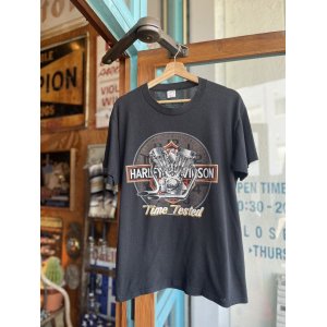 画像: VINTAGE 80s HARLEY DAVIDSON TIME TESTED T-SHIRT XL