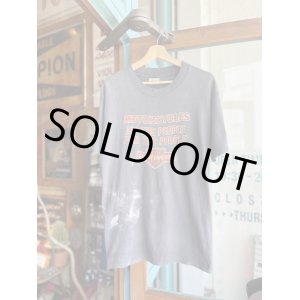 画像: VINTAGE 80s HARLEY DAVIDSON MOTORCYCLE BY THE PEOPLE FOR THE PEOPLE T-SHIRT L