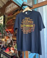 画像: VINTAGE 80s HARLEY DAVIDSON “THERE ARE ONLY TWO TYPES OF BIKERS. THOSE WHO RIDE HARLEYS AND THOSE THAT WISH THEY DID”T-SHIRT XL