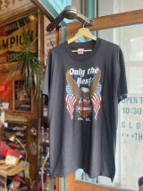 画像: VINTAGE 1987 HARLEY DAVIDSON EAGLE LOGO ONLY THE BEST OFFICIAL T-SHIRT L