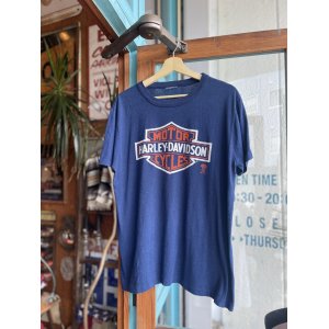 画像: VINTAGE 80s HARLEY DAVIDSON BAR&SHIELD POOLE’S OFFICIAL T-SHIRT 