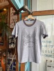 画像1: VINTAGE 80s HARLEY DAVIDSON EAGLE LOGO NO1 RINGER T-SHIRT M