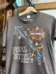 画像4: VINTAGE 80s HARLEY DAVIDSON OFFICIAL REAL STEAL T-SHIRT M